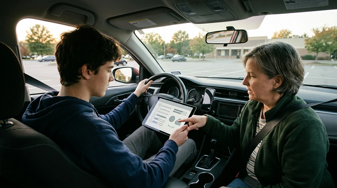 AI Driving Practice for Beginners: Checklist + Skill Tracker