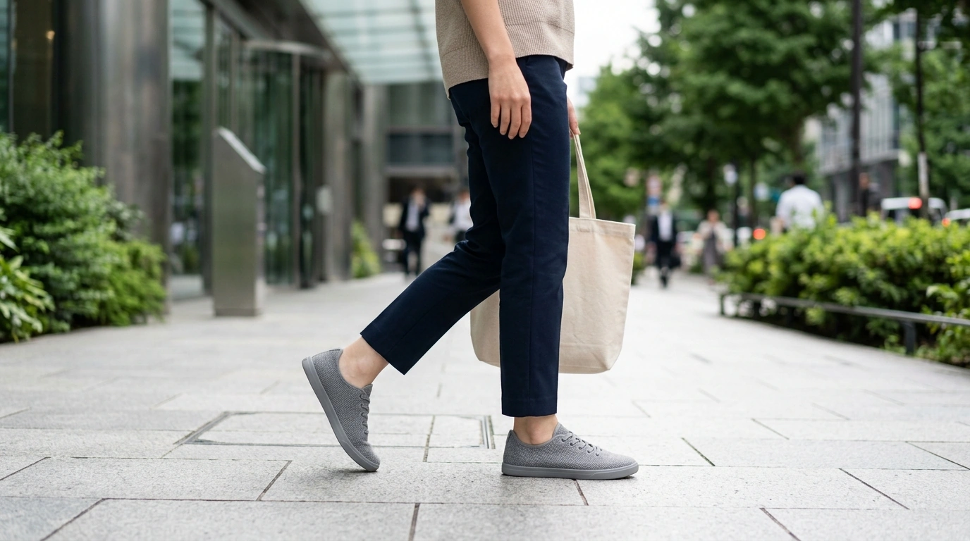 D.a.t.e Women’s Grey Fabric Sneakers for Daily Comfort