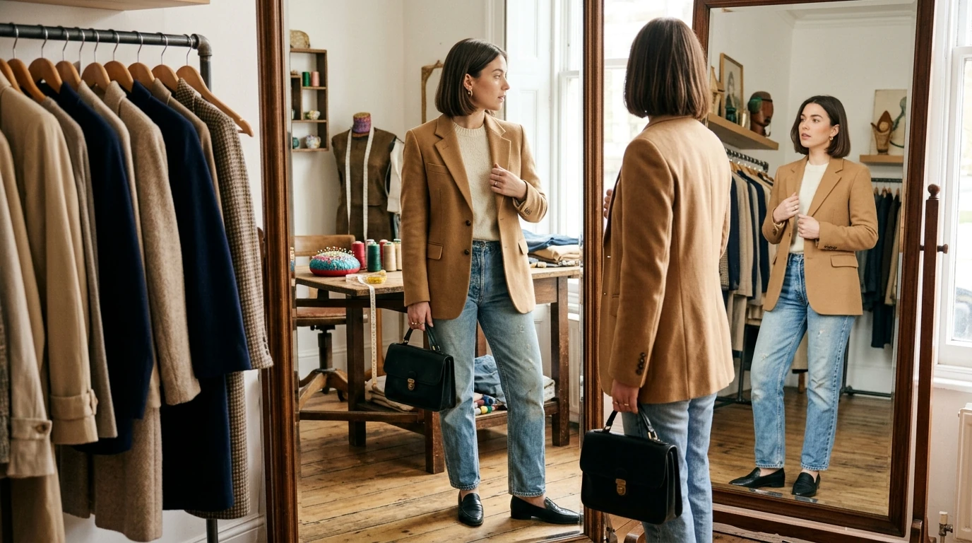 Mix Designer and Thrift Finds for a Curated Wardrobe