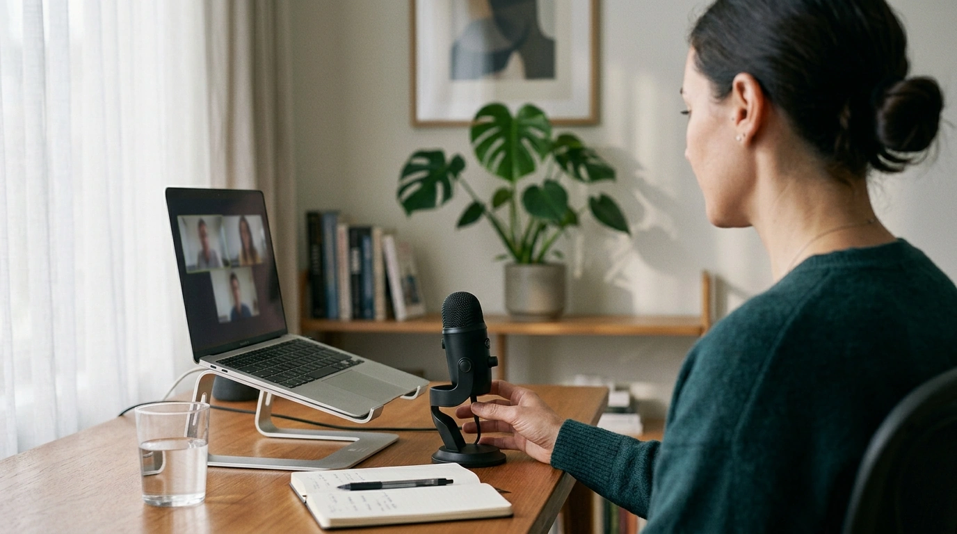 Video Call Confidence: 2-Minute Routine + Setup Tips