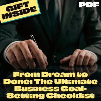 Business Goal-Setting Checklist: Plan, Track, Finish