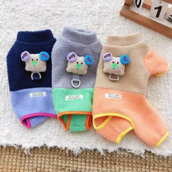 Warm Cartoon Pet Jumpsuit: Winter Fit, Care & Safety