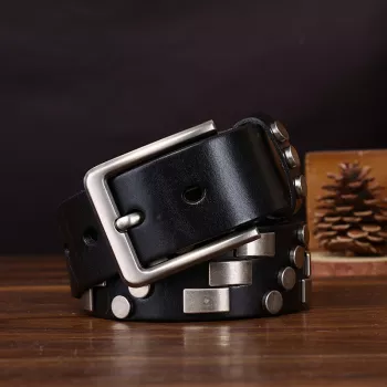 1.5-Inch Rivet Punk Motorcycle Belt: Fit & Style Tips