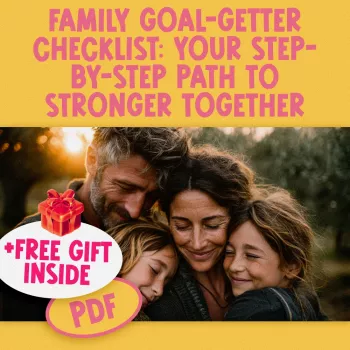 Family Goal Checklist: Simple Weekly Plan That Sticks